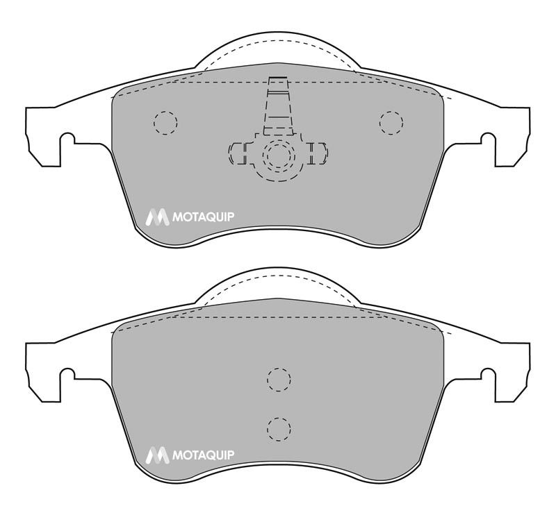 MOTAQUIP Komplet kočnih obloga, disk kočnica