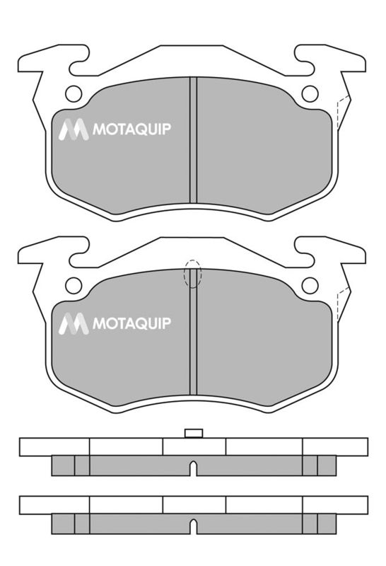 MOTAQUIP Komplet kočnih obloga, disk kočnica