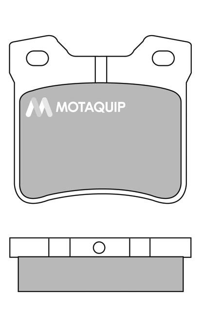 MOTAQUIP Komplet kočnih obloga, disk kočnica