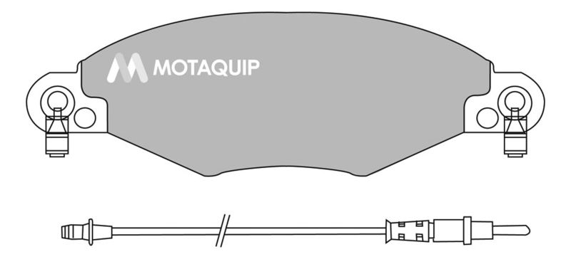MOTAQUIP Komplet kočnih obloga, disk kočnica