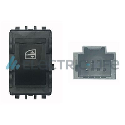 ELECTRIC LIFE Sklopka, podizač prozorskog stakla