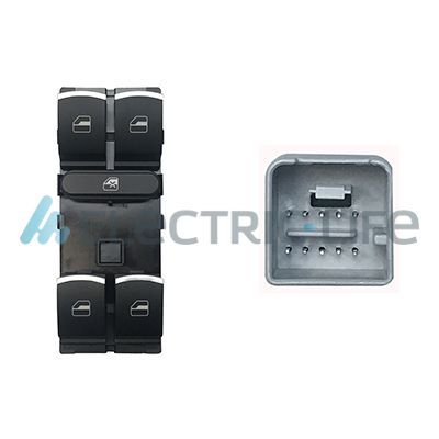 ELECTRIC LIFE Sklopka, podizač prozorskog stakla