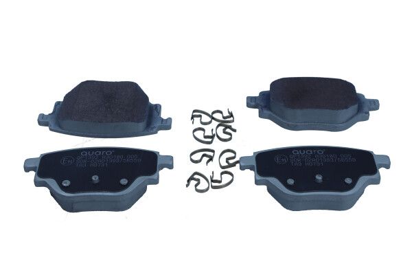 QUARO Komplet kočnih obloga, disk kočnica