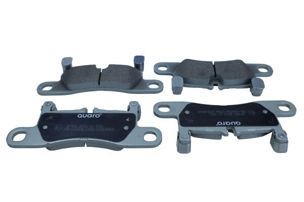 QUARO Komplet kočnih obloga, disk kočnica