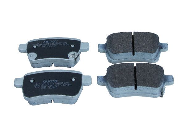 QUARO Komplet kočnih obloga, disk kočnica