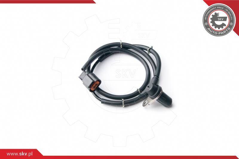 ESEN SKV Osjetnik, broj okretaja kotača