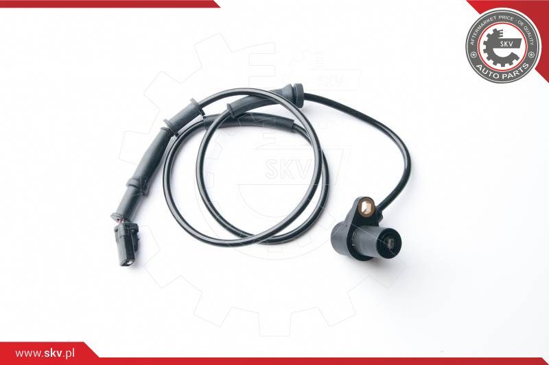 ESEN SKV Osjetnik, broj okretaja kotača