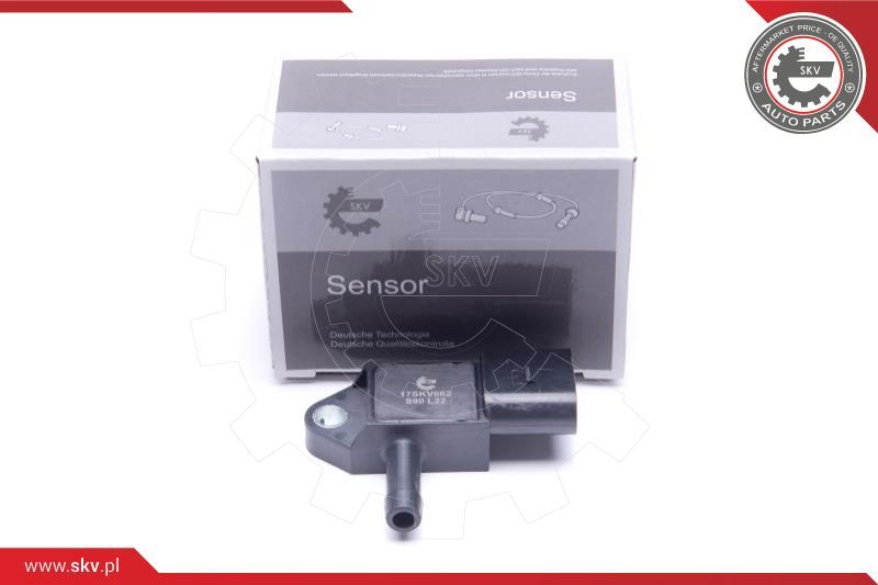 ESEN SKV Osjetnik, tlak ispušnih plinova