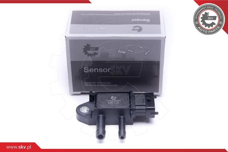 ESEN SKV Osjetnik, tlak ispušnih plinova