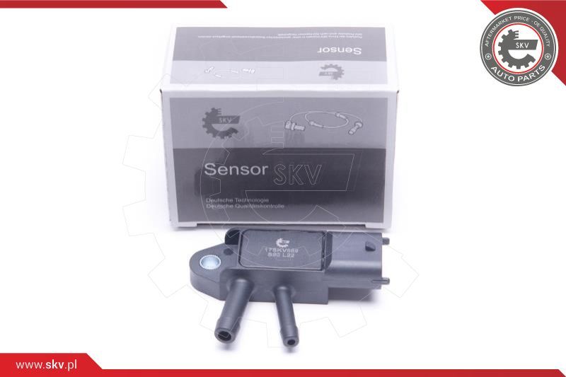 ESEN SKV Osjetnik, tlak ispušnih plinova