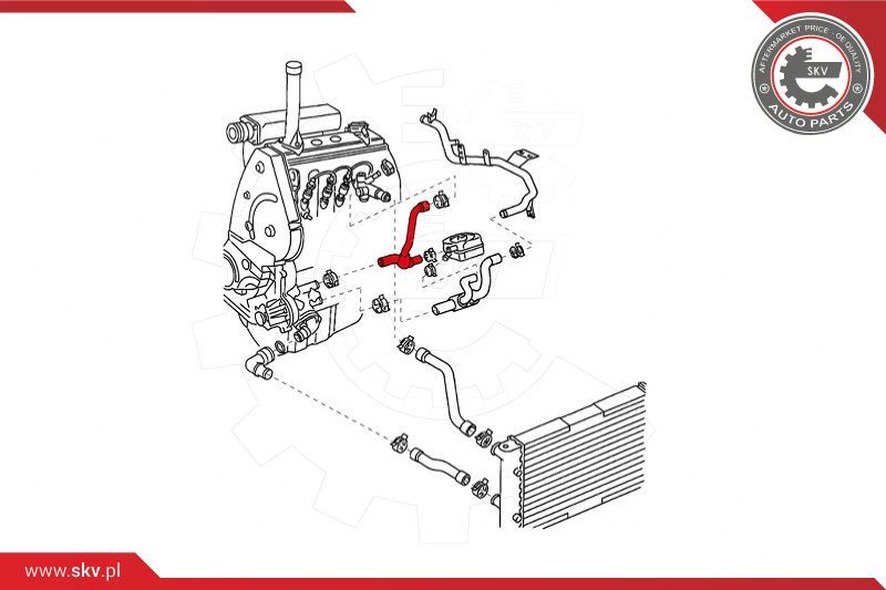 ESEN SKV Usisno crijevo, Filter zraka