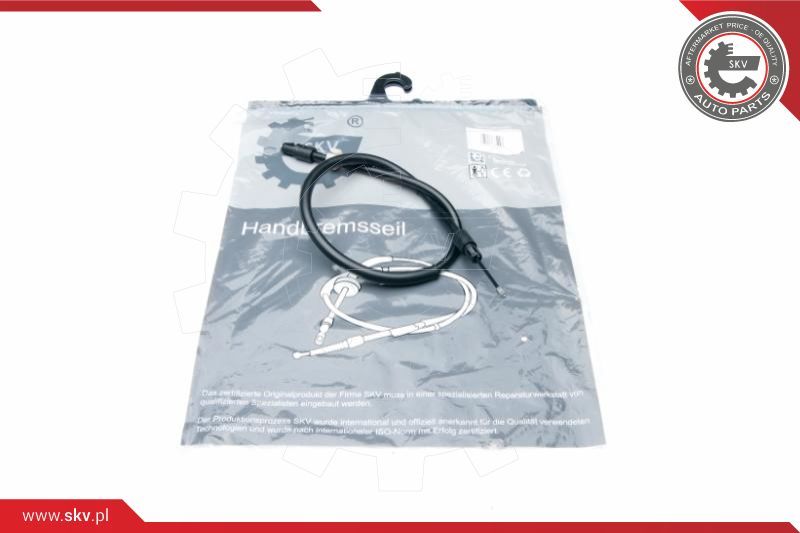 ESEN SKV Uže, parkirna kočnica