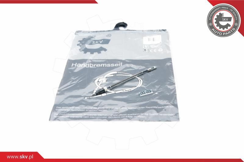 ESEN SKV Uže, parkirna kočnica