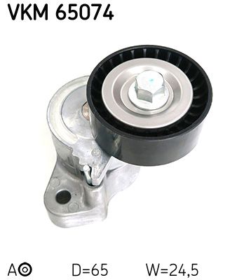 SKF Zatezni valjak, klinasti rebrasti remen