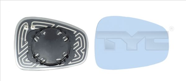 TYC Staklo za retrovizor, vanjski retrovizor