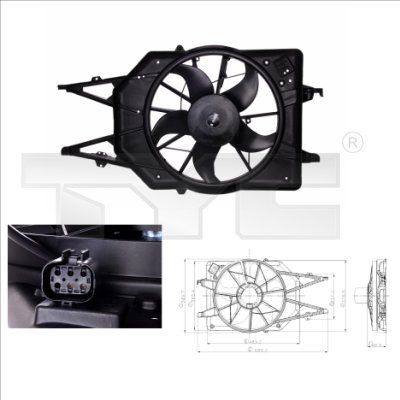 TYC Ventilator, hlađenje motora