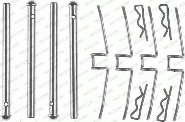 Ferodo Komplet dodatne opreme, obloga disk-kočnice