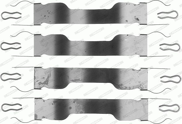 Ferodo Komplet dodatne opreme, obloga disk-kočnice