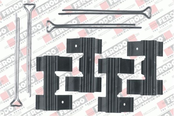 Ferodo Komplet dodatne opreme, obloga disk-kočnice