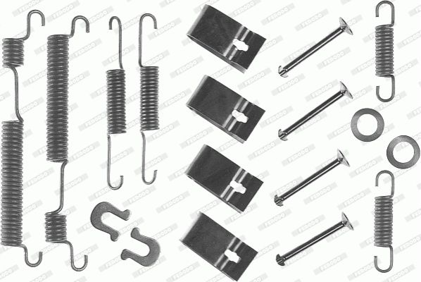 Ferodo Komplet dodatne opreme, kočione papuče