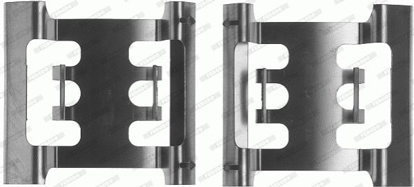 Ferodo Komplet dodatne opreme, obloga disk-kočnice