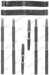 Ferodo Komplet dodatne opreme, obloga disk-kočnice