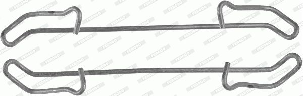 Ferodo Komplet dodatne opreme, obloga disk-kočnice