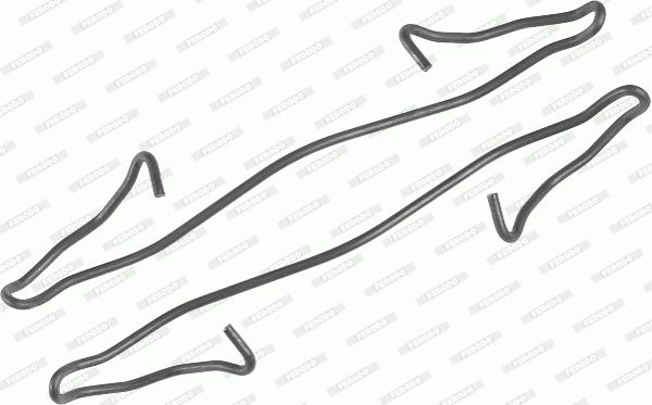 Ferodo Komplet dodatne opreme, obloga disk-kočnice