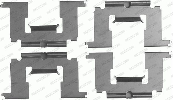 Ferodo Komplet dodatne opreme, obloga disk-kočnice
