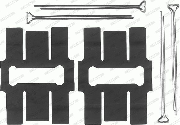 Ferodo Komplet dodatne opreme, obloga disk-kočnice