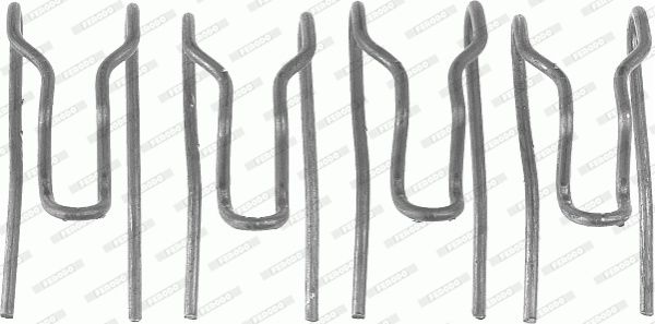 Ferodo Komplet dodatne opreme, obloga disk-kočnice