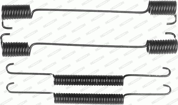 Ferodo Komplet dodatne opreme, kočione papuče