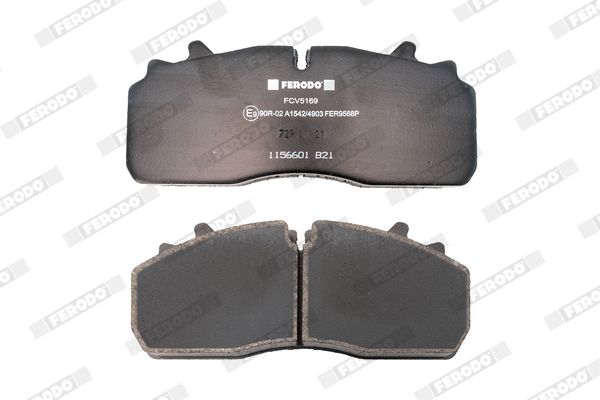 FERODO Komplet kočionih obloga, disk-kočnica