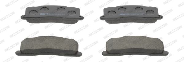 Ferodo Komplet kočionih obloga, disk-kočnica