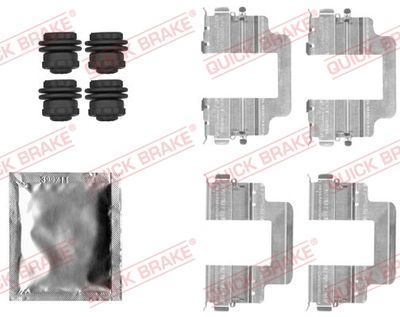 QUICK BRAKE Komplet dodatne opreme, obloga disk-kočnice