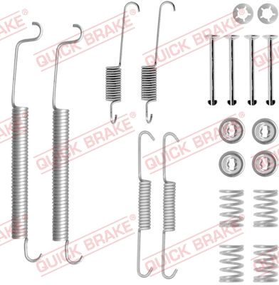 QUICK BRAKE Komplet dodatne opreme, kočione papuče