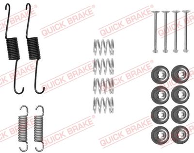 QUICK BRAKE Komplet dodatne opreme, kočione papuče