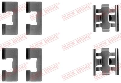 QUICK BRAKE Komplet pribora, obloga disk kočnica