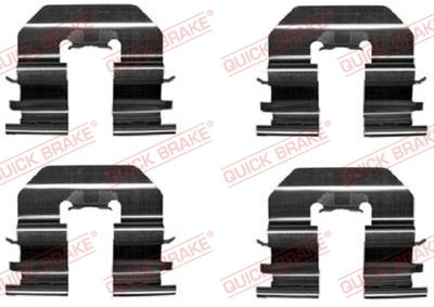 QUICK BRAKE Komplet dodatne opreme, obloga disk-kočnice