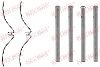 QUICK BRAKE Komplet pribora, obloga disk kočnica