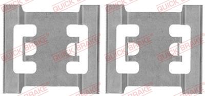 QUICK BRAKE Komplet dodatne opreme, obloga disk-kočnice