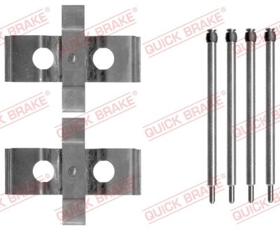 QUICK BRAKE Komplet dodatne opreme, obloga disk-kočnice