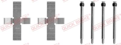 QUICK BRAKE Komplet dodatne opreme, obloga disk-kočnice
