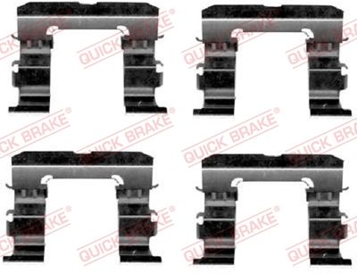 QUICK BRAKE Komplet pribora, obloga disk kočnica