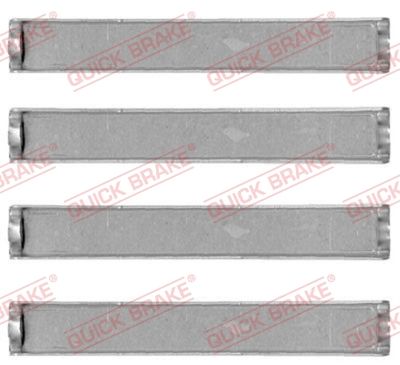 QUICK BRAKE Komplet dodatne opreme, obloga disk-kočnice