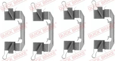 QUICK BRAKE Komplet pribora, obloga disk kočnica