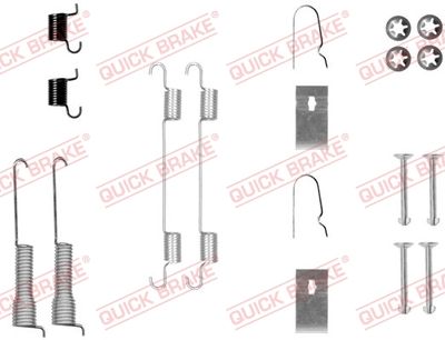 QUICK BRAKE Komplet dodatne opreme, kočione papuče