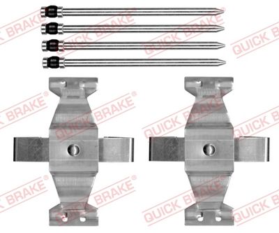 QUICK BRAKE Komplet dodatne opreme, obloga disk-kočnice