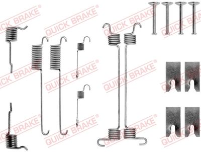 QUICK BRAKE Komplet dodatne opreme, kočione papuče