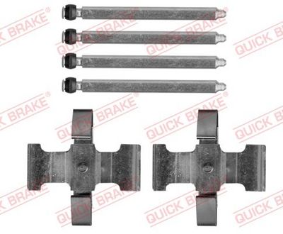 QUICK BRAKE Komplet dodatne opreme, obloga disk-kočnice